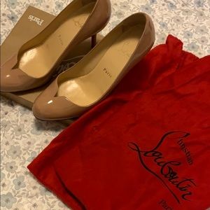 Christian Louboutin Sofiaregina 85 Patenet Shoes